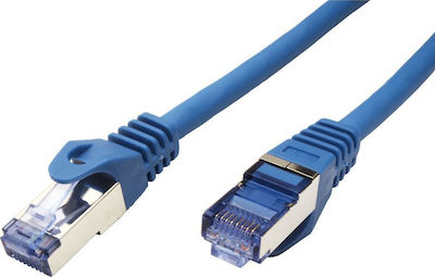 Roline S/FTP Cat.6a Cablu de rețea Ethernet 10m Albastru 1buc