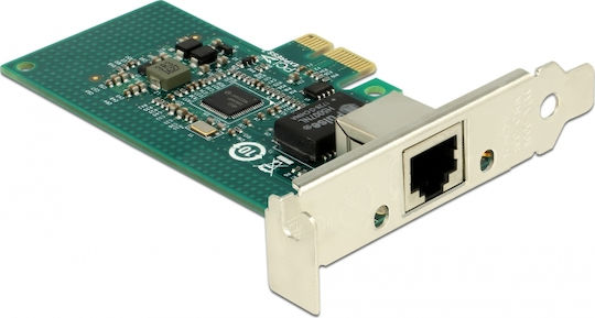 DeLock Кабелна мрежова карта Гигабитна (1Gbps) Ethernet PCI-e