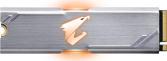 Gigabyte Aorus RGB SSD 256GB τύπου M.2 με σύνδεση PCI Express 3.0 και Ψύκτρα GP-ASM2NE2256GTTDR