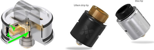 Vandy Vape Mesh Ατμοποιητής Ηλεκτρονικού Τσιγάρου RDA Black