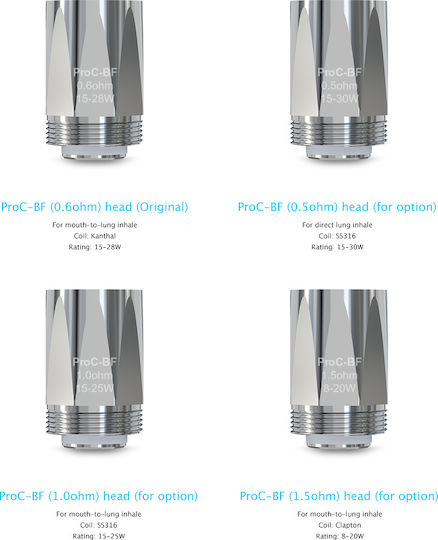 Joyetech Cubis 2 Atomizor pentru Țigări Electronice 2ml Argint