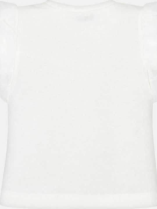 Mayoral Kids Blouse Sleeveless White