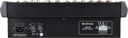 Citronic CSL-10 170.853UK 6 XLR Inputs