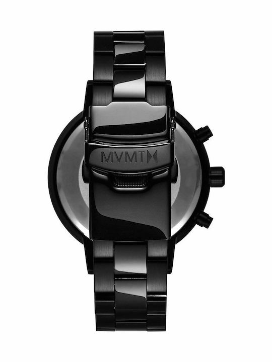MVMT Nova Γυναικείο Ρολόι 38mm Μπαταρίας με Μαύρο Μεταλλικό Μπρασελέ