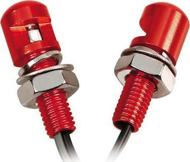 Lampa Led Screws Blue Light Red Innenraum-Dekorationsbeleuchtung für Autos 12V Blau