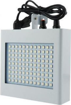 Strobe Light LED Room Strobe 108 DJ RGB Silver
