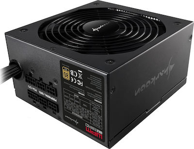 Sharkoon WPM Gold Zero 750W Black Computer Power Supply Semi Modular 80 Plus Gold