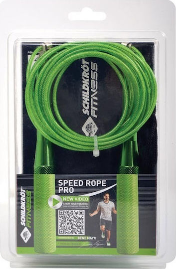 Schildkrot Adjustable Jump Rope with Ball Bearings Green Pro 3m