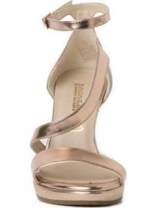 Leather Sandals Copper