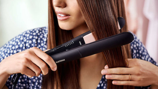 Philips StraightCare Essential BHS378/00 Hair Straightener with Ceramic Plates Ionic