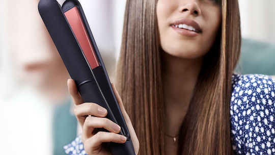 Philips StraightCare Essential BHS378/00 Hair Straightener with Ceramic Plates Ionic