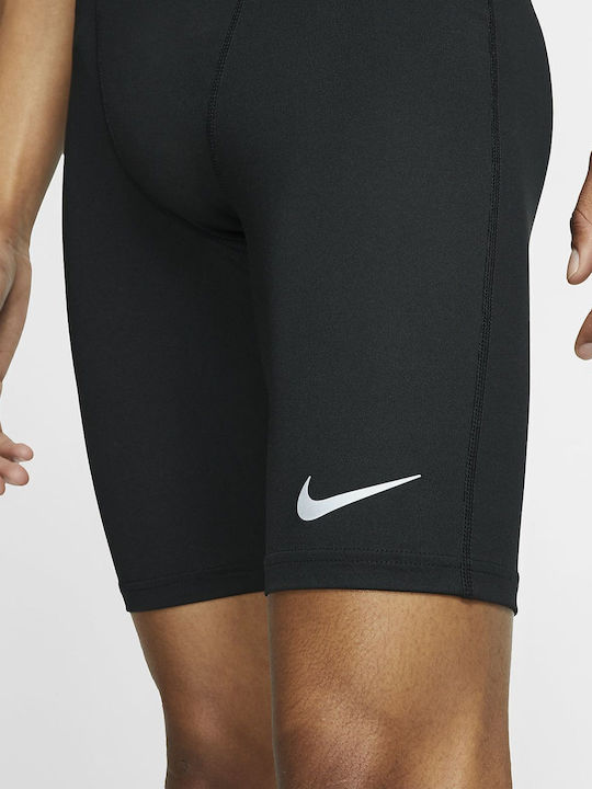 Nike Power Ανδρικό Αθλητικό Κολάν Κοντό Μαύρο