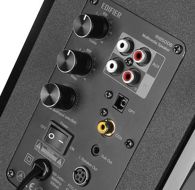 Edifier R1850DB Aktive Lautsprecher 2 Anzahl von Fahrern mit Bluetooth 70W (Paar) Schwarz