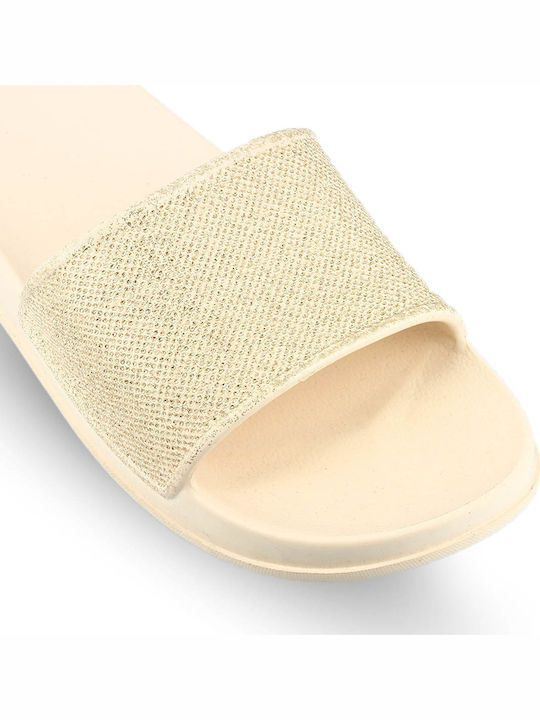 Tora 7082 Slides σε Χρυσό Χρώμα