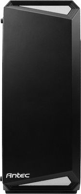 Antec NX100 Gaming Midi Tower Κουτί Υπολογιστή με Πλαϊνό Παράθυρο Black/Grey