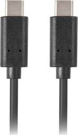 Lanberg USB 2.0 Cable USB-C Male - USB-C Black 1m