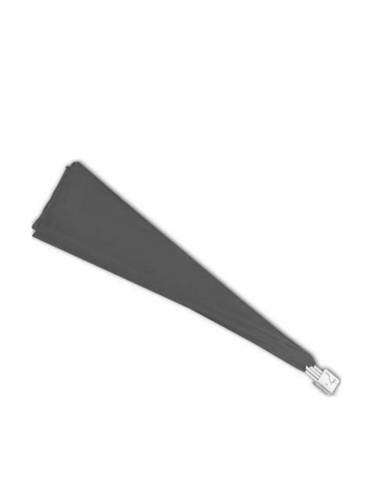 vidaXL Terrace Sideway Sunshade Roller Gray 1.4x1.4cm