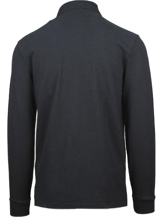 Polo Long Sleeve Blouse Black