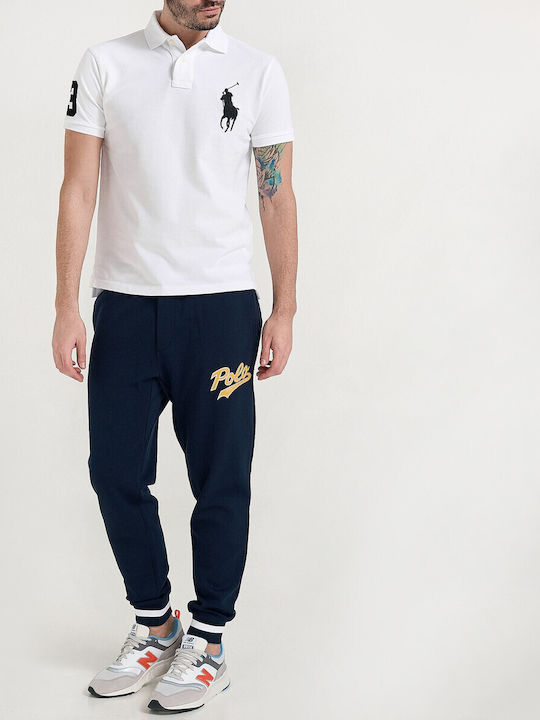 Polo Short Sleeve White Blouse