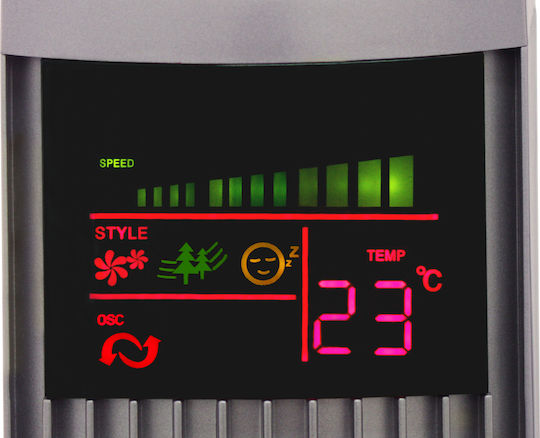 Trisa Electronics Fresh Breeze Ανεμιστήρας Πύργος 45W με Τηλεχειριστήριο Χάλκινος