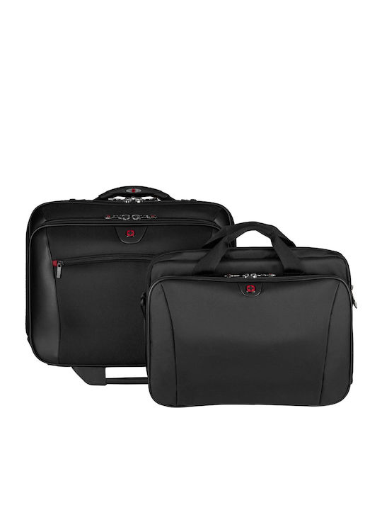 Wenger Potomac Τσάντα Laptop 17" με Ροδάκια σε Μαύρο χρώμα