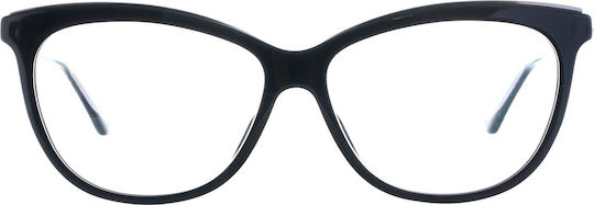 Dior Montaigne Ramă Ochelari Pentru Femei Din Acetat Neagră