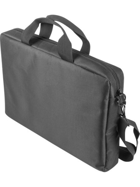 Natec Wallaroo Αδιάβροχη Τσάντα Ώμου / Χειρός για Laptop 15.6" σε Μαύρο χρώμα