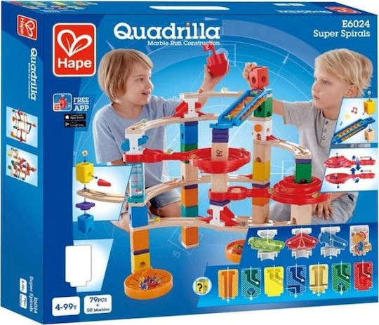 Hape Holz-Bauspielzeug Super Spirals