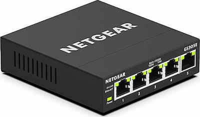 NetGear GS305E Managed L2 Switch with 5 Gigabit (1Gbps) Ethernet Ports