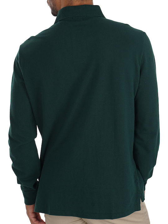Polo Long Sleeve Blouse Green
