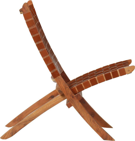 Outdoor-Sessel Hölzernes Coffee 59x72x79εκ.