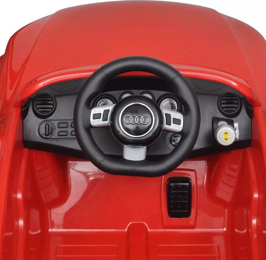 Audi TT RS Μονοθέσιο με Τηλεκοντρόλ Τύπου 6 Volt Κόκκινο για 3+ Ετών