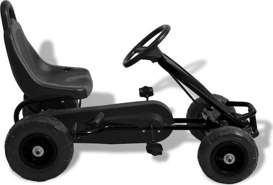 Go Kart Μονοθέσιο με Πετάλι Μαύρο για 3+ Ετών