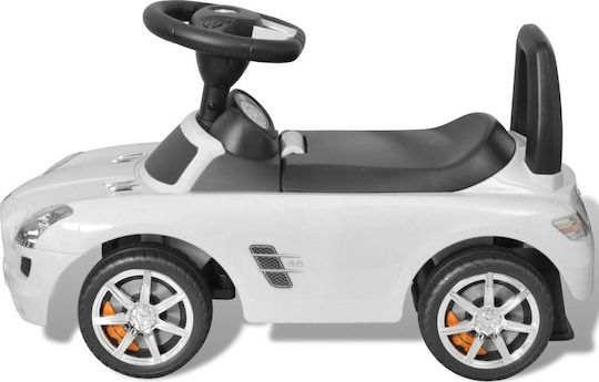 vidaXL Mercedes Benz Foot Powered Baby Push Walker Ride On for 12+ Months White