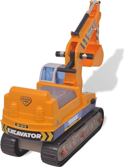 vidaXL Excavator Walking Car Ride On For 12+ Months Orange