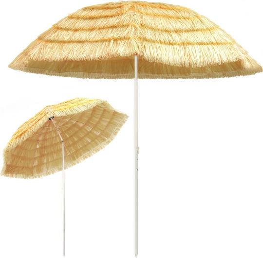 Metal Garden & Terrace Parasol Hawaii Beige 3x3m