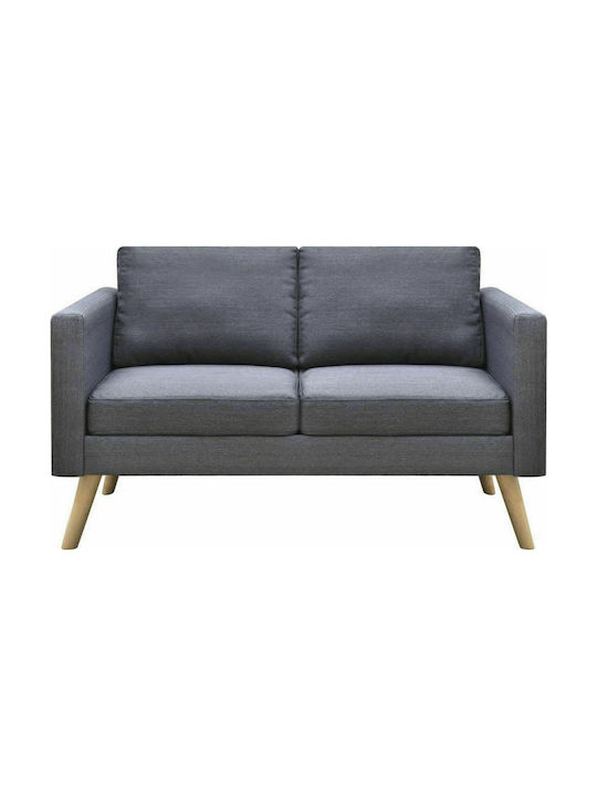 Canapea Cu Două Locuri Gri 116x70x73cm
