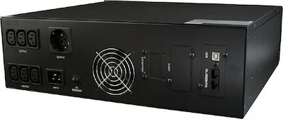 Gembird EG-UPSRACK-13 UPS Line-Interactive 3000VA 1800W cu 7 Prize