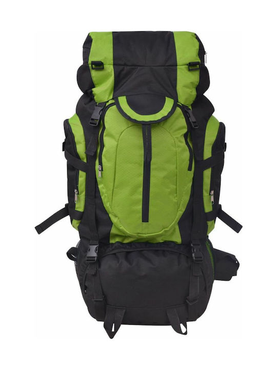 vidaXL Ορειβατικό Σακίδιο 75lt Πράσινο Expedition