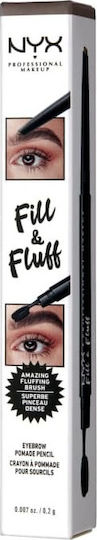 NYX Professional Makeup Fill & Fluff Pencil for Eyebrows 07 Espresso