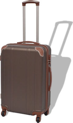 vidaXL Set of Suitcases Brown Set 4pcs 91194
