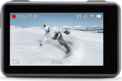 DJI Osmo Action Kamera 4K Ultra HD Unterwasser mit WiFi Gray mit Bildschirm 2.25"