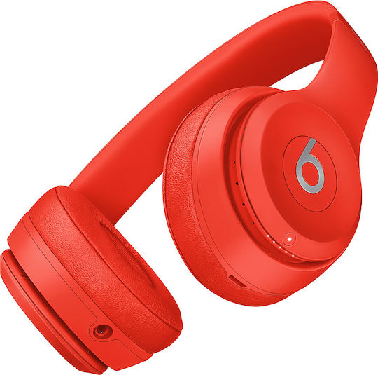Beats Solo3 Wireless Am Ohr Kopfhörer mit 40 Stunden Betriebszeit und Quick Charge Rot