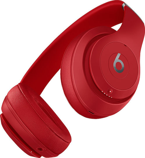 Beats Studio3 Kabellos / Kabelgebunden Über Ohr Kopfhörer mit 22 Stunden Betriebszeit und Quick Charge Rot