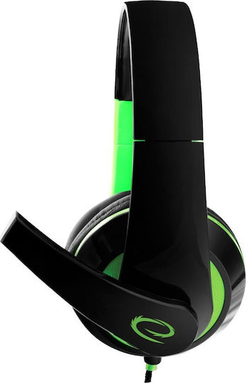 Esperanza Condor Über Ohr Gaming-Headset mit Verbindung 3,5mm Grün