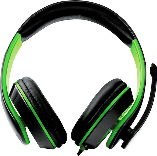 Esperanza Condor Über Ohr Gaming-Headset mit Verbindung 3,5mm Grün