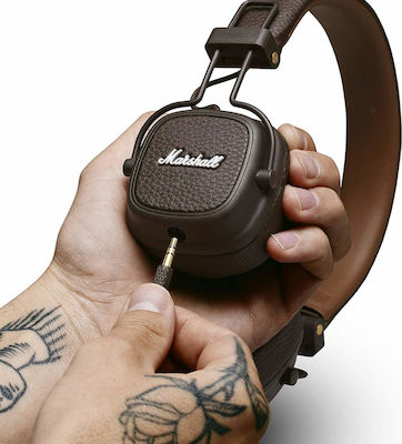 Marshall Major III Ενσύρματα On Ear Ακουστικά Καφέ