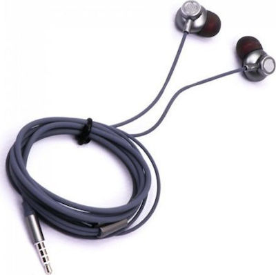 V-TAC 7706 In-Ear Freihändig Kopfhörer mit Stecker 3.5mm Gray