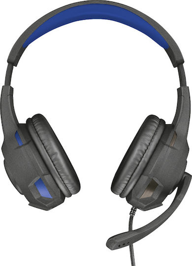 Trust GXT 307B Ravu Over Ear Gaming Headset με σύνδεση 3.5mm Μπλε