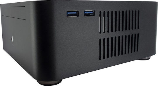 Inter-Tech ITX A80S Mini-Turm Computergehäuse Schwarz